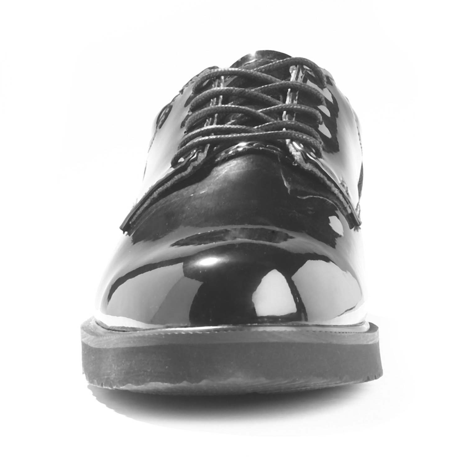 high gloss duty shoes