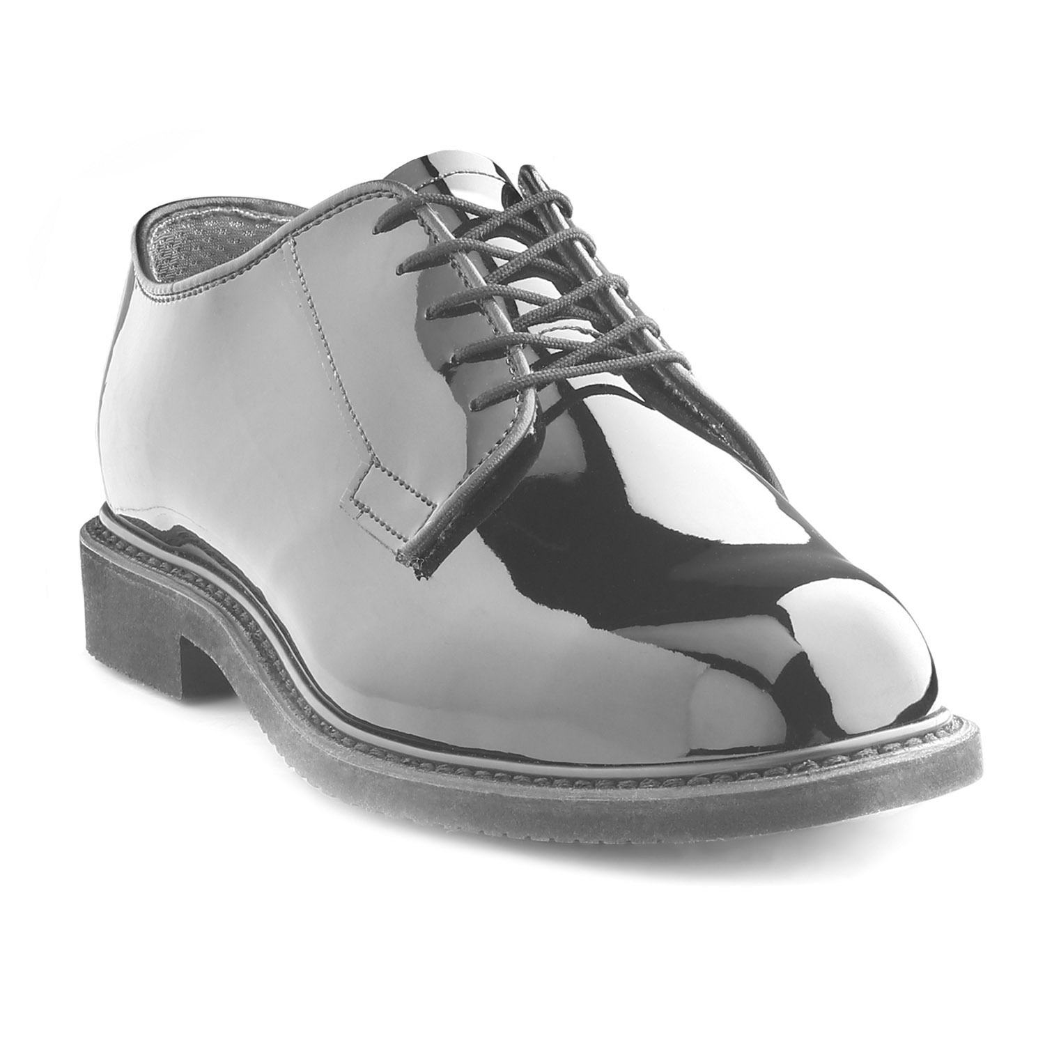 men's bates lites black high gloss oxford
