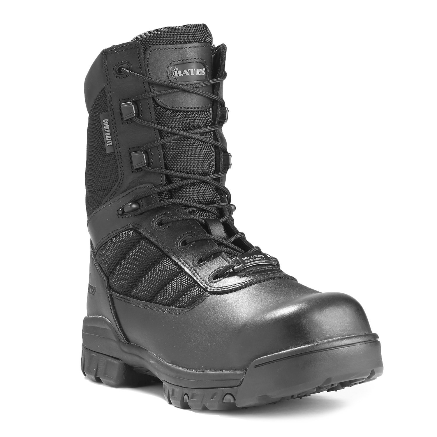 bates work boots with zipper