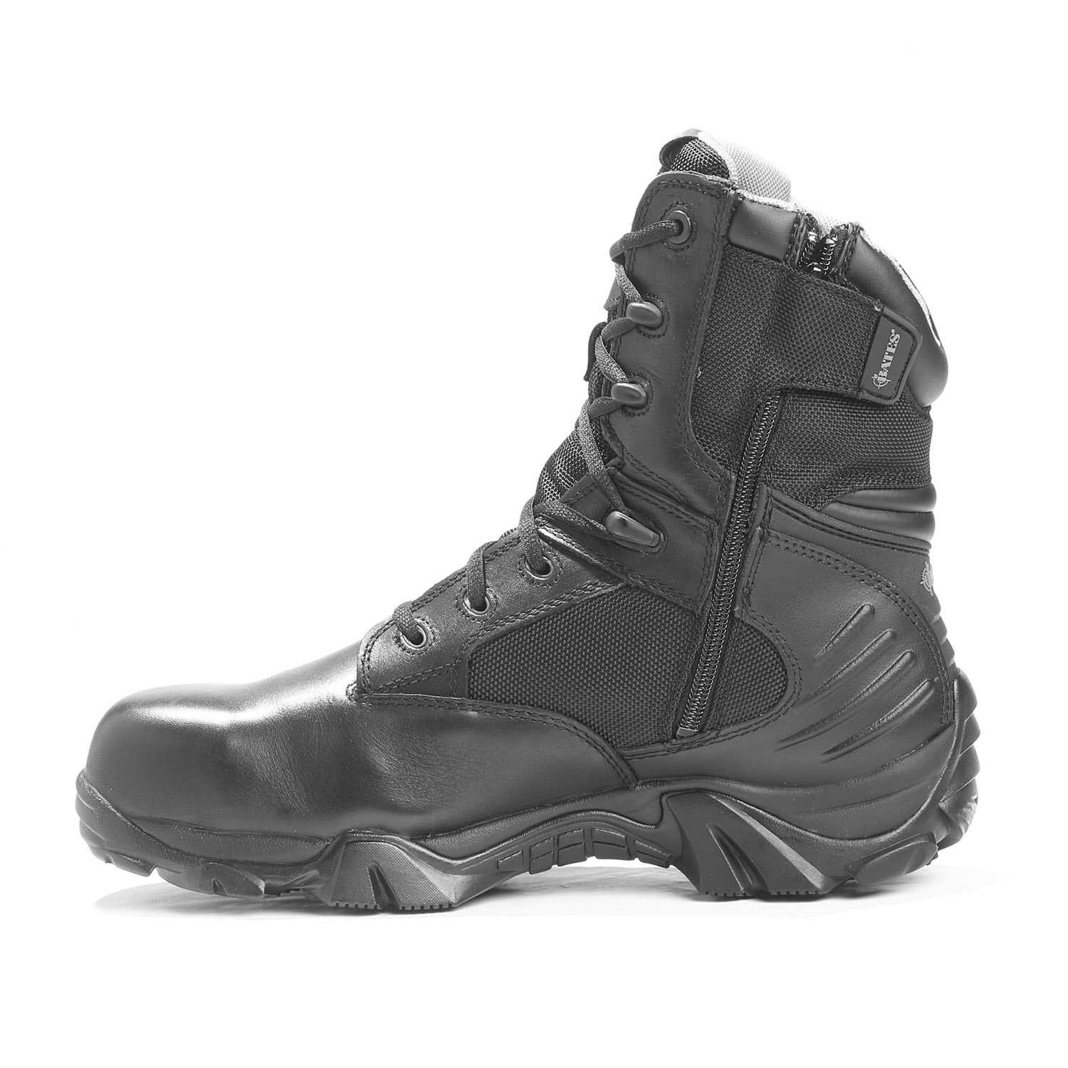 bates 8 side zip boots