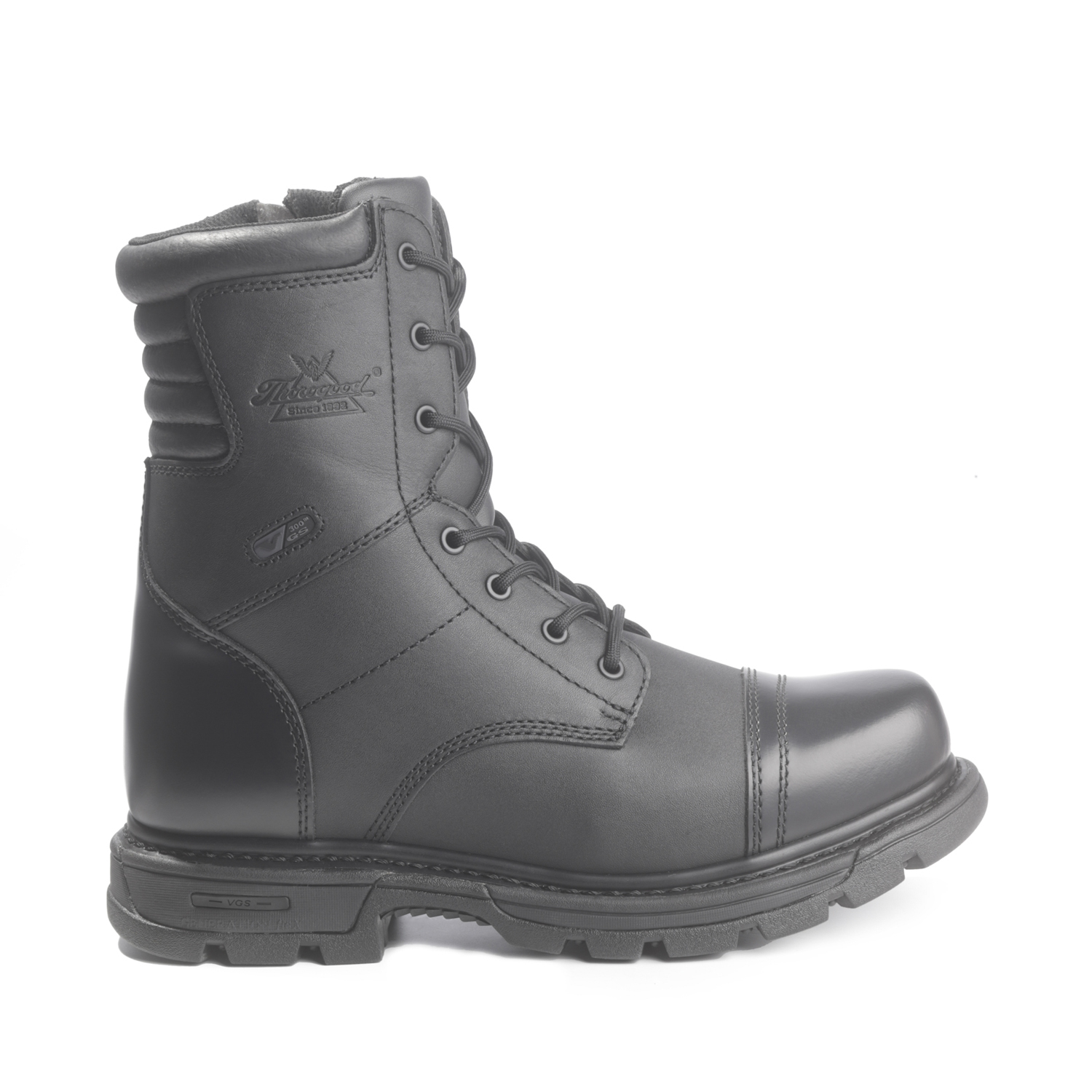 thorogood 8 jump boot side zip