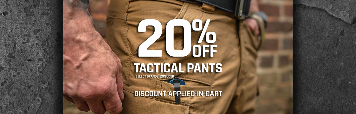 20% Off Tactical Pants