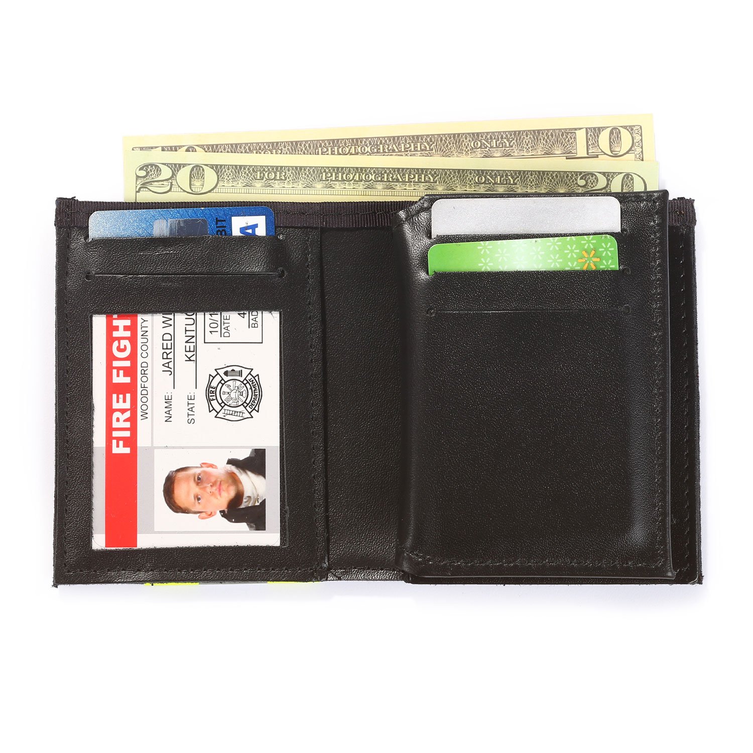 Perfect Fit Firefighter Hidden Badge Wallet