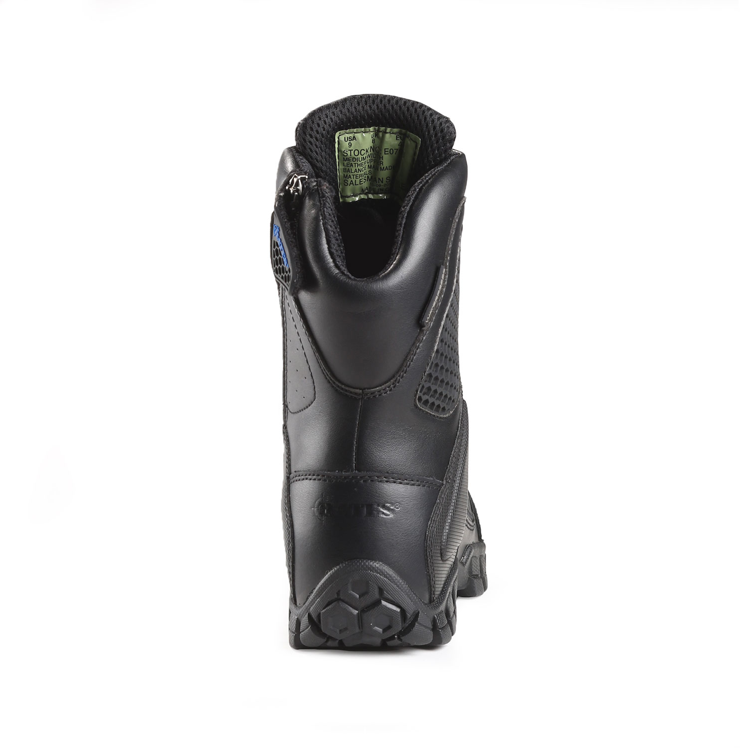 bates 6 shock zipper waterproof boot