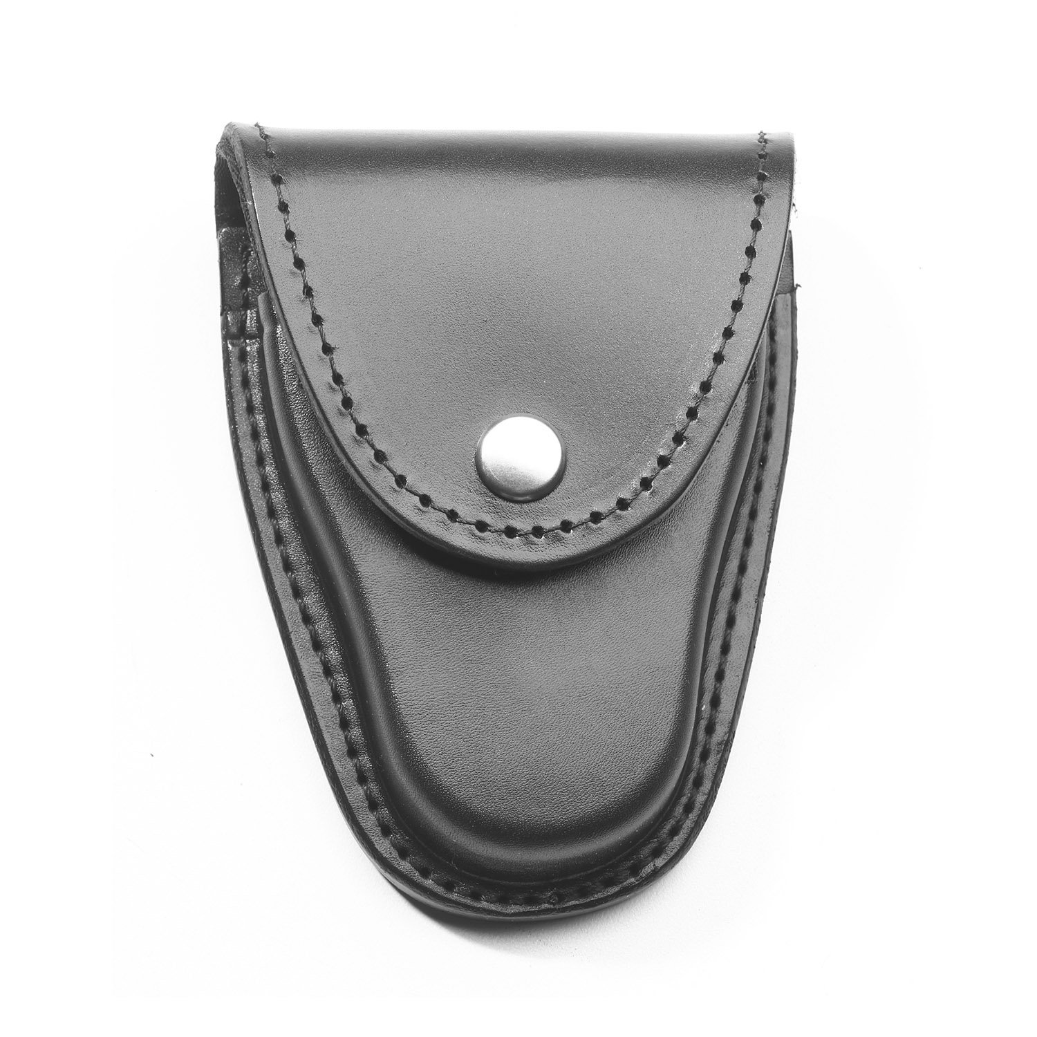 Gould & Goodrich Leather Handcuff Case with Integrated Glove Pouch