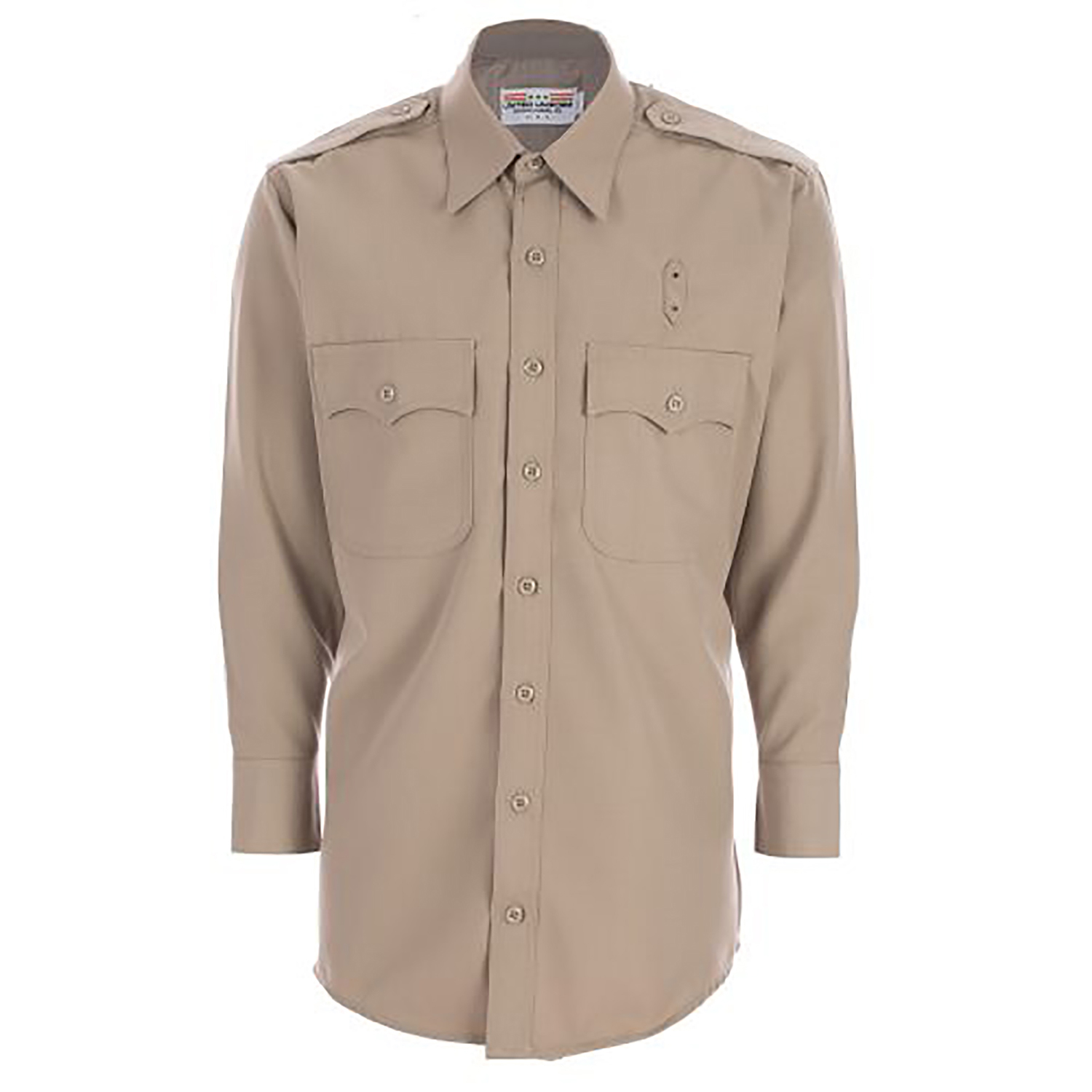 United Uniform CHP Polyester and Wool Long Sleeve Shirt