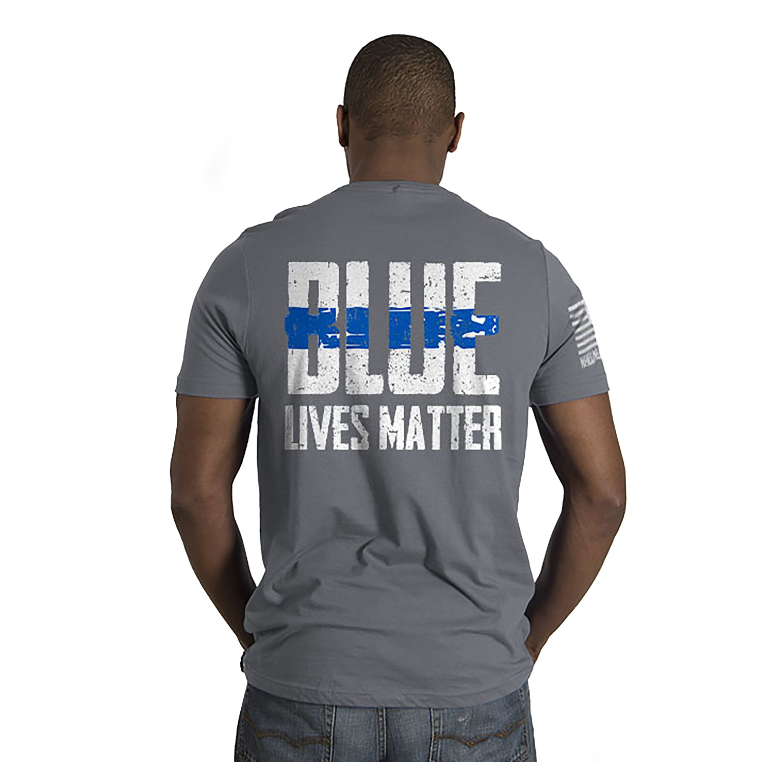 blue lives matter shirt under armour